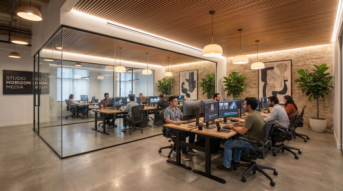 51吃瓜公司办公环境